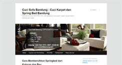 Desktop Screenshot of cucisofabandung.com